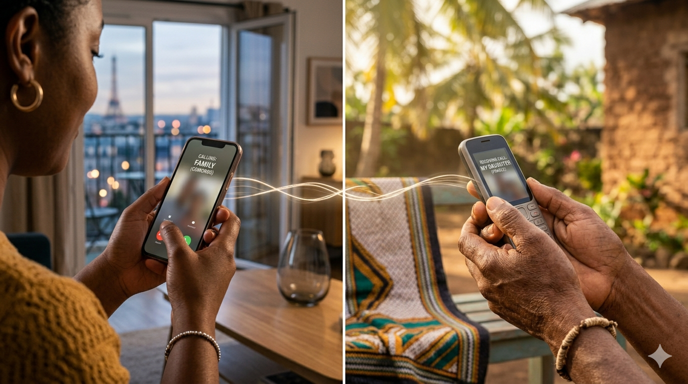 Envoyer de l'argent aux Comores depuis la France : comparatif 2025